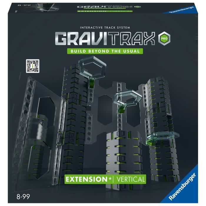 GraviTrax PRO Set d'extension Vertical, 33 pieces, Circuit de billes, Des 8 ans, 22427, Ravensburger