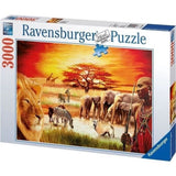 Puzzle 3000 pieces La fierté du Massai, Adultes et enfant, Paysage et nature, Des 14 ans, Ravensburger