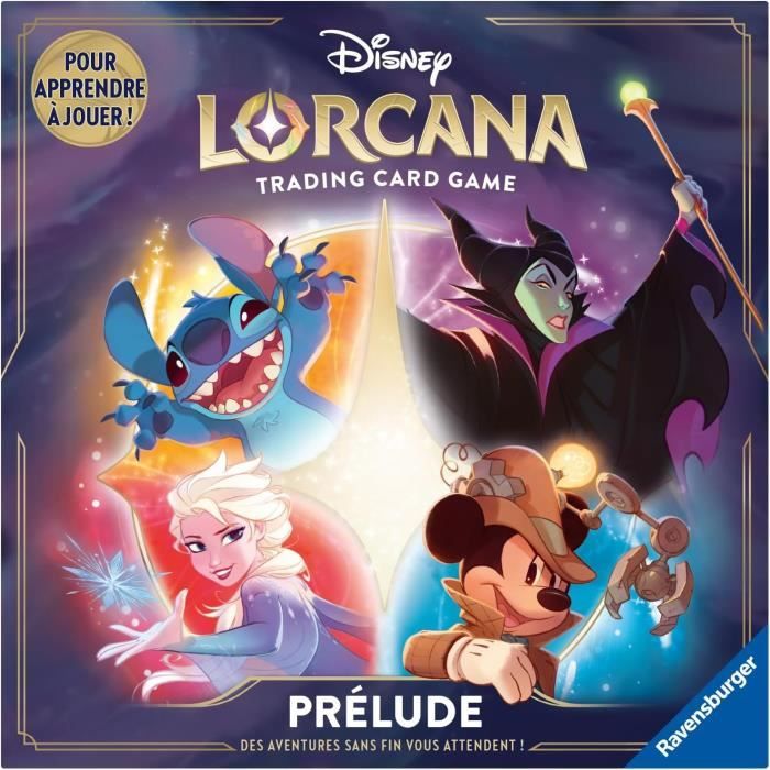 Disney Lorcana TCG : Prélude, Jeu de cartes,  des 8 ans - 11098401, Ravensburger