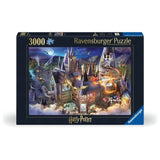 Puzzle 3000 pieces Vue sur le château de Poudlard / Harry Potter, des 14 ans, 17561, Ravensburger