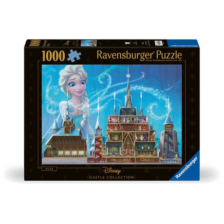 Puzzle - RAVENSBURGER - Castles Elsa - 1000 pieces - Multicolore - Pour enfants et adultes