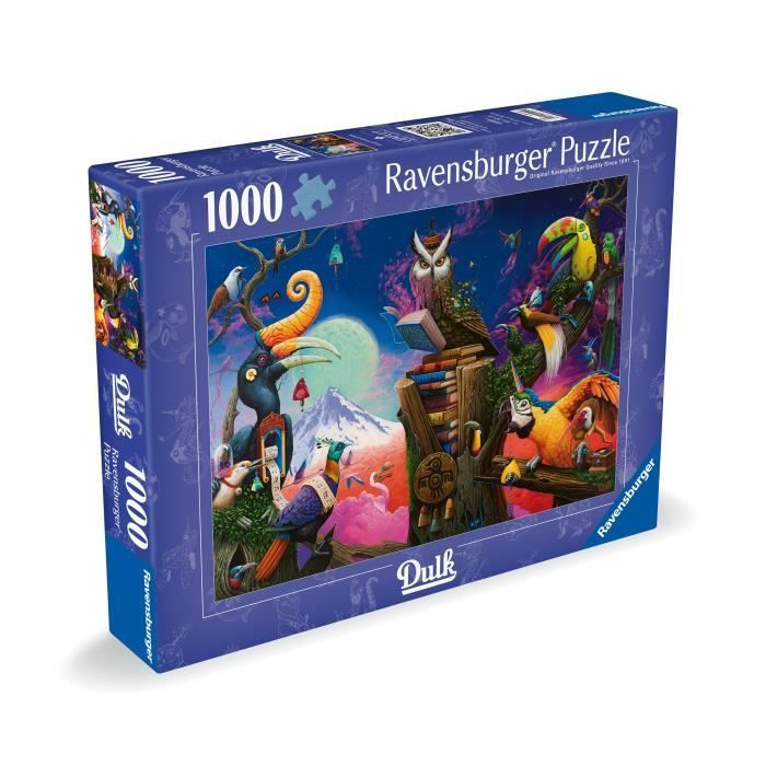 Puzzle - RAVENSBURGER - Chants des Oiseaux disparus - 1000 pieces - Multicolore - a partir de 14 ans