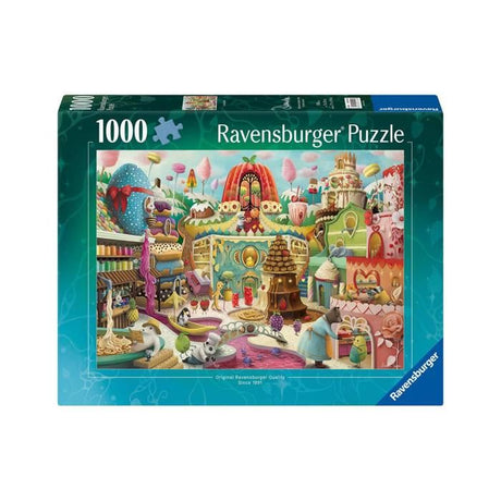 Puzzle 1000 pieces : La rue de la douceur
