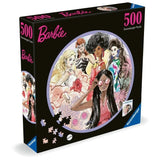 Puzzle rond 500 pieces : Barbie - L'icône du style depuis 1959
