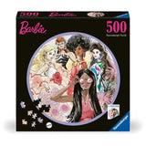 Puzzle rond 500 pieces : Barbie - L'icône du style depuis 1959