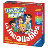 Jeu de Quiz Les Incollables Le grand jeu familial Ravensburger - 7 niveaux de difficulté - Des 6 ans