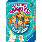 LES INCOLLABLES Le jeu des Enigmes  - Ravensburger - Jeu de société enfants - Réfléxion et logique - 2 a 4 joueurs - Des 6 ans