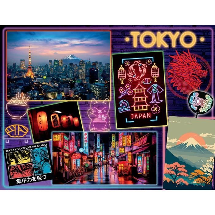 Puzzle 2000 pieces Découverte de Tokyo, Nathan, 12001091, A partir de 14 ans