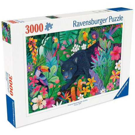 Ravensburger-Puzzle Adulte 3000 pieces-Panthere dans la jungle-des 14 ans-Puzzle de qualité supérieure fabriqué en Europe-12001748