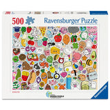 Ravensburger - Puzzle 500 pieces - Stickers kawaii - Adultes et enfants des 12 ans - Puzzle de qualité supérieure - 12001796