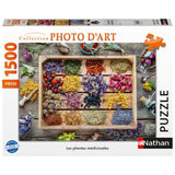 Nathan - Puzzle 1500 pieces - Les plantes médicinales -des 14 ans - Encastrement parfait - Collection Photo d'art - 12001818