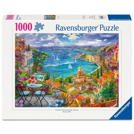 Ravensburger - Puzzle Adulte - Puzzle 1000 pieces -  Saint-Tropez - des 14 ans - Puzzle de qualité supérieure -12001824