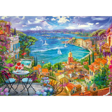 Ravensburger - Puzzle Adulte - Puzzle 1000 pieces -  Saint-Tropez - des 14 ans - Puzzle de qualité supérieure -12001824