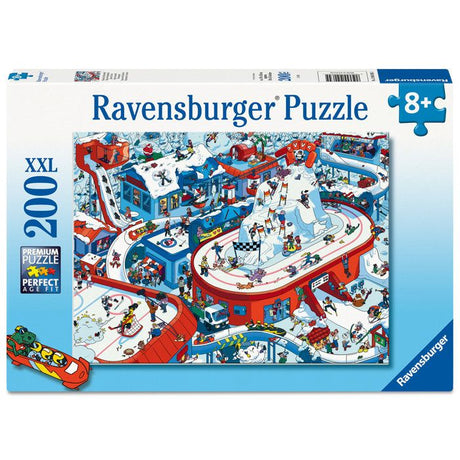 Ravensburger - Puzzle Enfant - 200 pieces XXL - Sports d'hiver - des 8 ans - Puzzle de qualité supérieure - Fantastique - 12004265