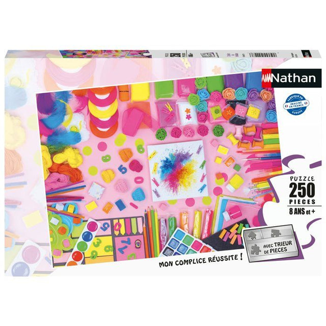 Nathan - Puzzle enfants 250 pieces - L'atelier du bricolage -des 8 ans-Pz qualité supérieure - Carton épais et résistant -12004297