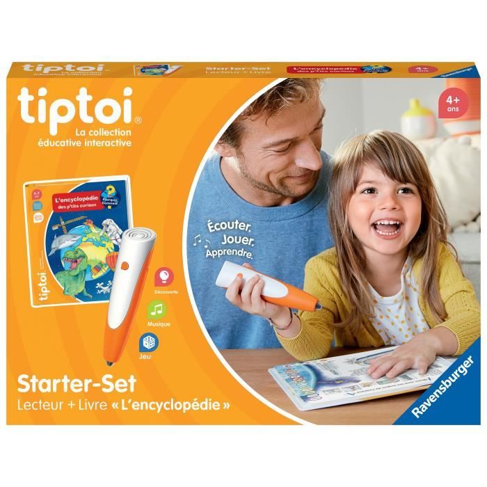 Tiptoi Starter Encyclo, lecteur et livre, 00176, A partir de 5 ans, Ravensburger