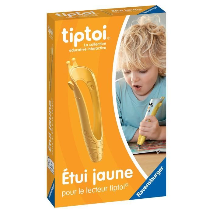 tiptoi Etui jaune, pour Lecteur tiptoi (non inclus) 00000184, Des 3 ans, Ravensburger