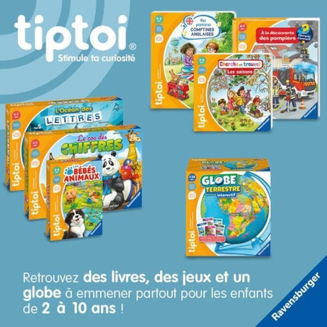 tiptoi® Globe terrestre interactif, 00000191, 7 ans, Ravensburger