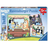 Puzzle 3x49 pieces Les aventures de Bluey - Ravensburger - LUDIQUE ET EDUCATIF - Des 5 ans