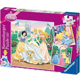 Puzzles Disney Princesses - Ravensburger - Lot de 3 puzzles de 49 pieces - Des 5 ans