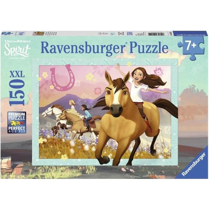 Puzzle 150 pieces XXL Sauvage et libre / Spirit - Ravensburger