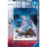 Puzzle La Reine des Neiges 2 - Ravensburger - 200 pieces XXL - Foret mystÈrieuse - Enfant 8 ans et plus