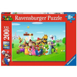 Puzzle 200 pieces XXL Les aventures de Super Mario, 00012993, Des 8 ans, Ravensburger
