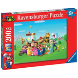 Puzzle 200 pieces XXL Les aventures de Super Mario, 00012993, Des 8 ans, Ravensburger