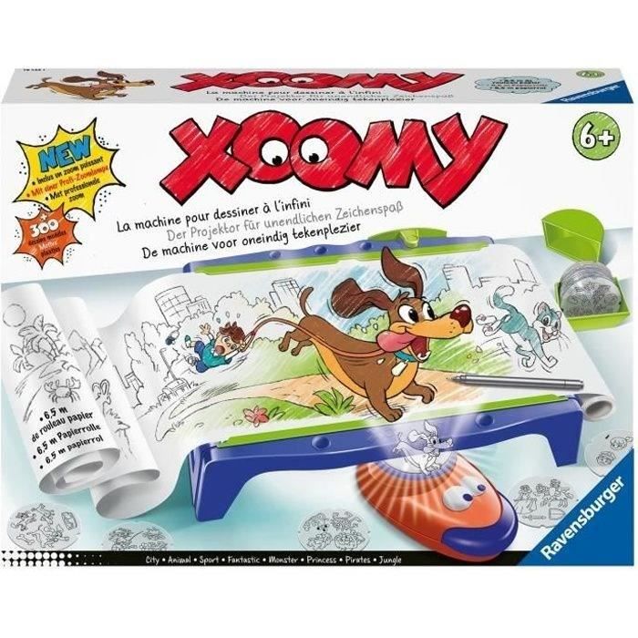 Xoomy Maxi avec rouleau - Ravensburger - Jeu créatif - Table a dessin - 72 films-modeles - Des 6 ans