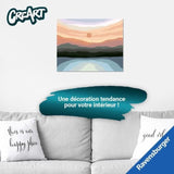 CreArt Flowers on my mind 24x30 cm - Peinture par numéros  Des 12 ans  Ravensburger - 20275