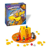 Jeu de société - Ravensburger - Miam Miaou - La course aux fromages - Enfant 3 ans - 2 a 4 joueurs