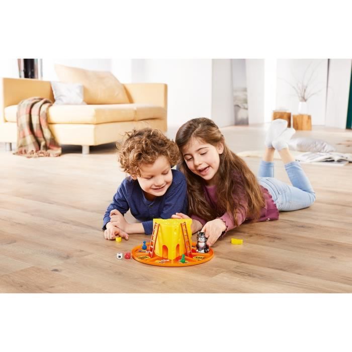 Jeu de société - Ravensburger - Miam Miaou - La course aux fromages - Enfant 3 ans - 2 a 4 joueurs