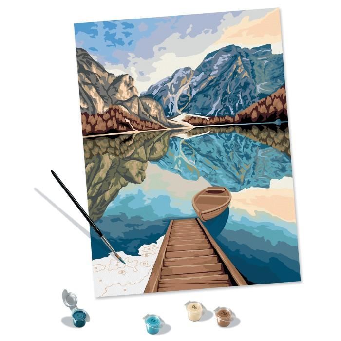 Ravensburger  CreArt grand format 30x40 cm  Lake views  Des 12 ans  23612
