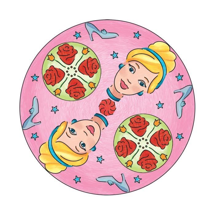 Ravensburger-PRINCESS-Mandala Midi Disney Princesses-4005556238477-A partir de 6 ans