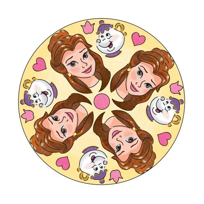 Ravensburger-PRINCESS-Mandala Midi Disney Princesses-4005556238477-A partir de 6 ans