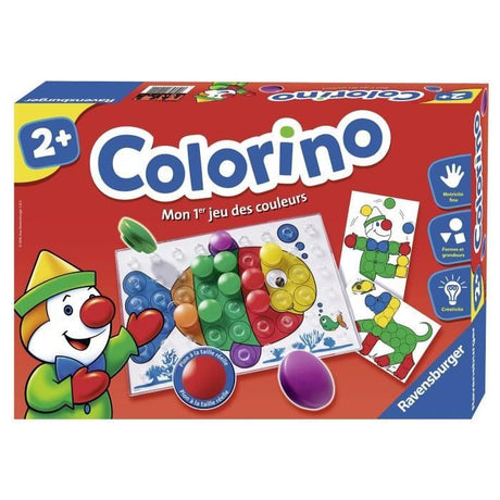 Colorino - Jeu éducatif - Apprentissage des couleurs - Activités créatives enfant - Ravensburger - Dčs 2 ans