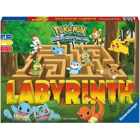 Labyrinthe POKEMON - Ravensburger - Jeu de société famille - Chasse au trésor - 2 a 4 joueurs des 7 ans