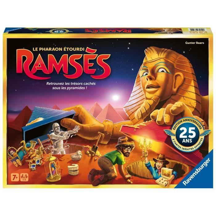 Ramses 25eme anniversaire, Jeu de société, A partir de 7 ans, Ravensburger