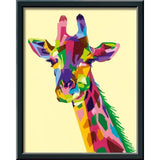 CreArt Girafe 24x30 cm - Peinture par numéros  Des 12 ans  Ravensburger - 28993