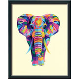 CreArt Elephant 24x30 cm - Peinture par numéros  Des 12 ans  Ravensburger - 28995