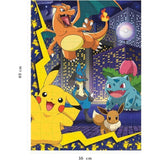 Puzzle 150 pieces La ville des Pokémon, Pokémon, Pour enfant, a partir de 7 ans, Nathan, 086189