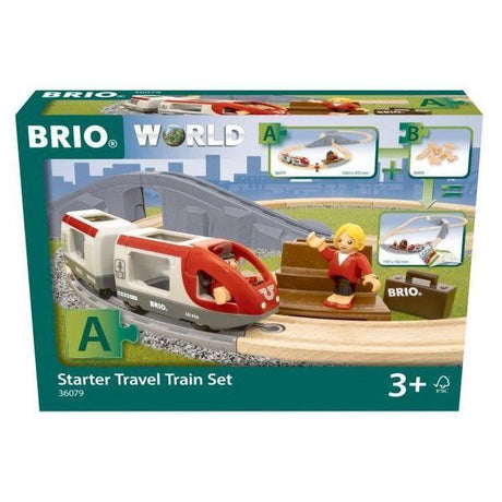 BRIO Circuit en 8 voyageurs - Pack A-7312350360790-A partir de 3 ans