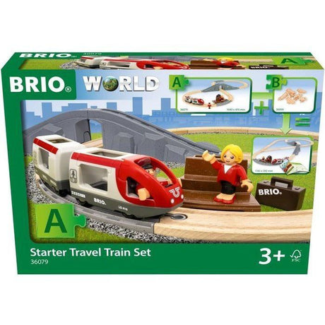 BRIO Circuit en 8 voyageurs - Pack A-7312350360790-A partir de 3 ans