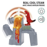Brio Volcan en Eruption Dinosaure - Accessoire pour Circuit de Train en Bois - Action de Jeu sans Pile/avec Aimant - des 3 Ans -