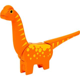 Circuit Dinosaure - Coffret Complet 12 pieces - Action de Jeu sans Pile - Dinosaure Inclus - Circuit de Train en Bois - BRIO World