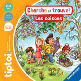 Ravensburger-tiptoi-Livre interactif-Cherche et trouve Les saisons-Jeu éducatif électronique,sans écran-A partir de 2 ans-13099009