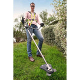 RYOBI - Débroussailleuse 18V ONE+ - guidon - Ø fil 1 x 1,6mm - lame 3 dents Tri-Arc 20cm + batterie 4,0 Ah & chargeur - RBC18X20B4F