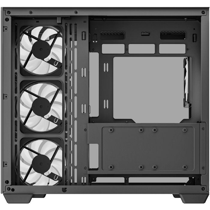 Boitier PC - DEEPCOOL - R-CG530-BKADA4-G-1 - Mini tour - Format Mini-ITX / Micro-ATX / ATX & Micro-ATX - 4 ventilateurs ARGB - Noir