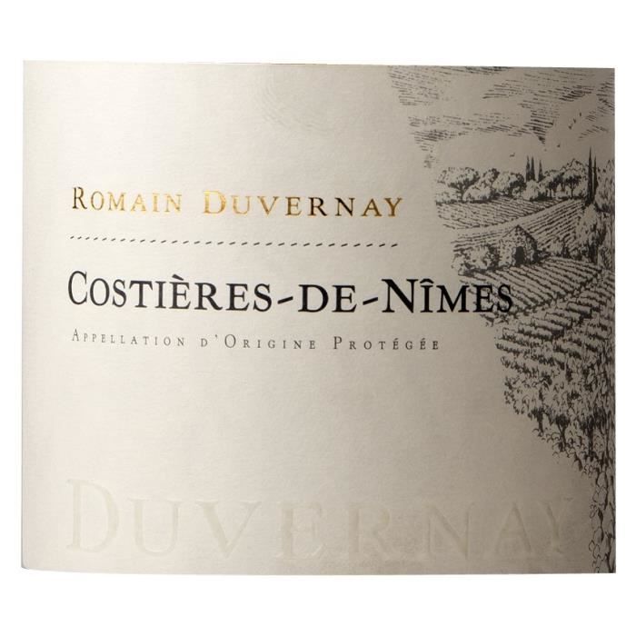 Romain Duvernay 2023 Costieres-de-Nîmes - Vin rouge de la Vallée du Rhône