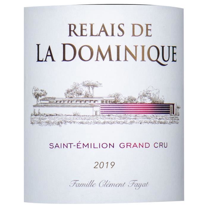 Relais de la Dominique 2019 Saint-Emilion Grand Cru - Vin rouge de Bordeaux